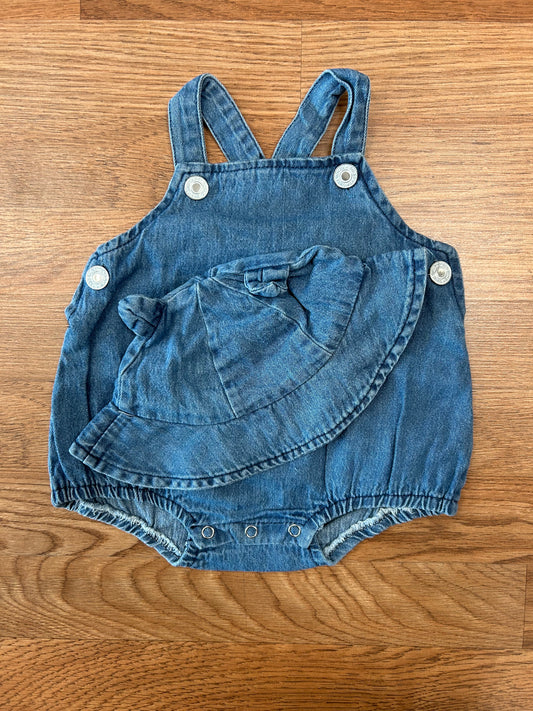 2 Piece Denim Baby Outfit