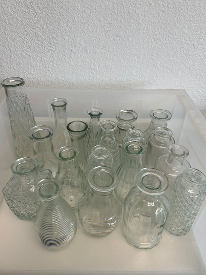 Glass Vintage Inspired Bud Vase