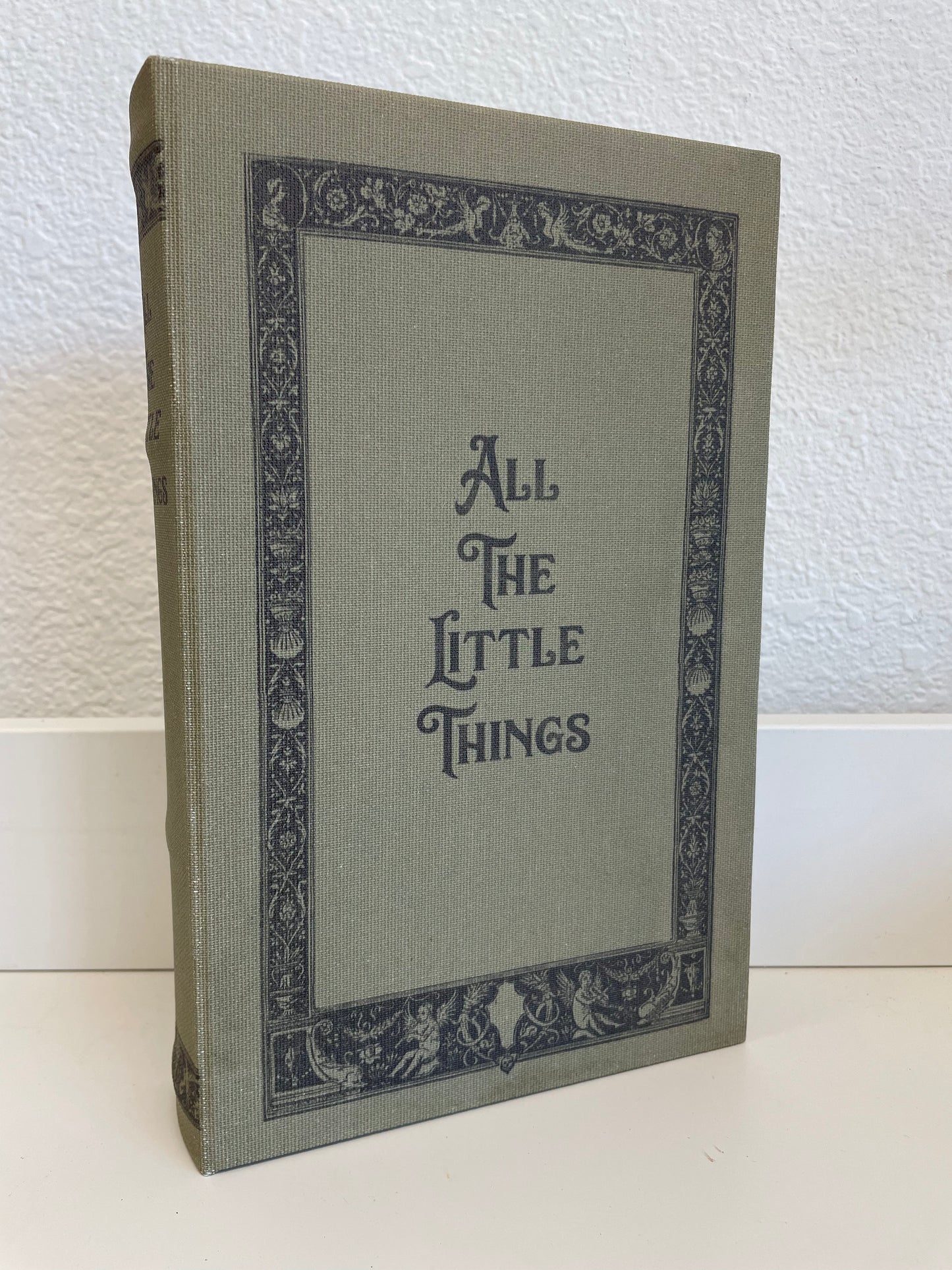 Large Vintage Book Box