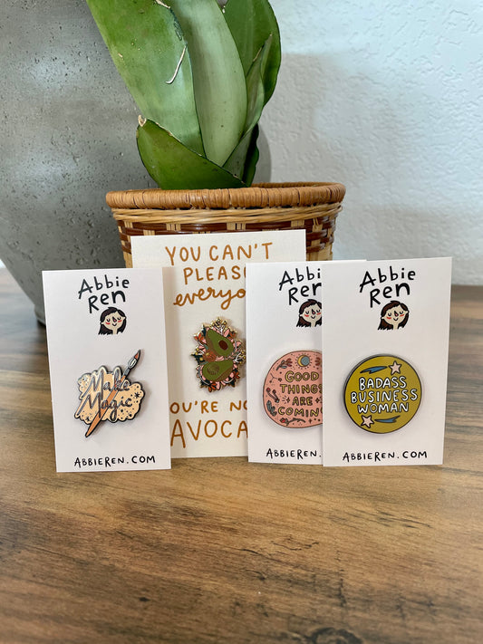 Enamel Pins - Terra Cottage