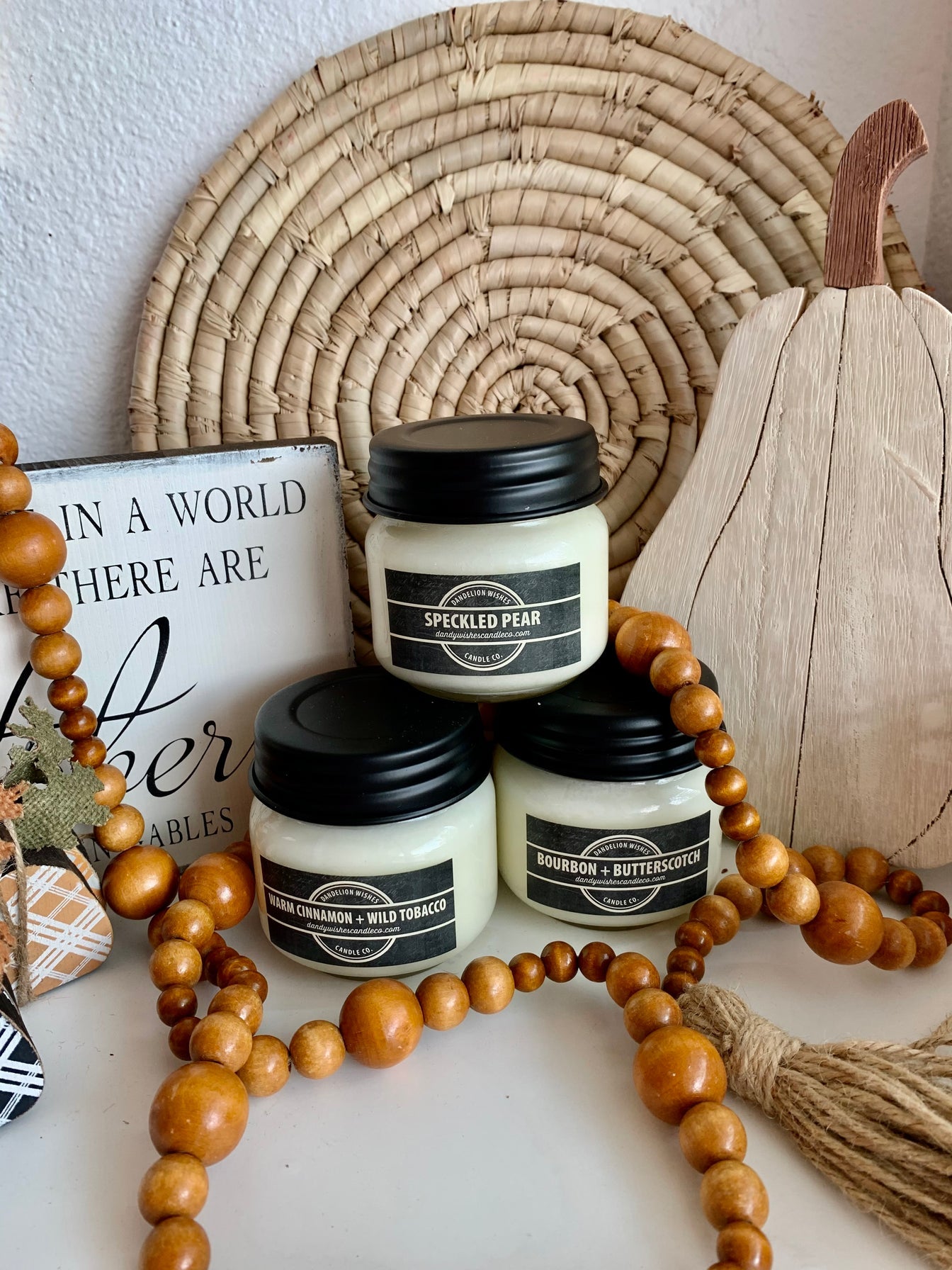 8 oz Fall/Winter Candles