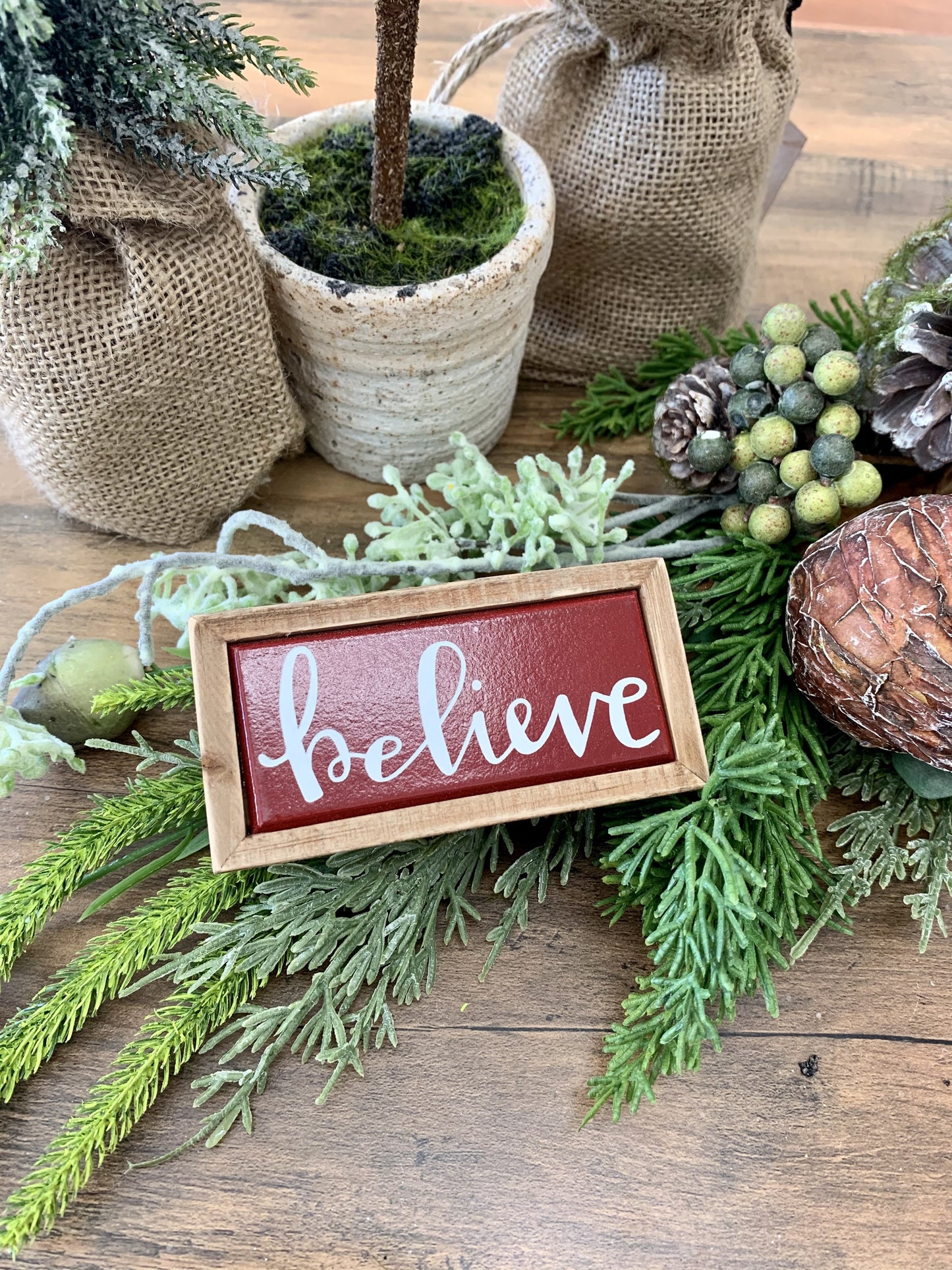 Mini Holiday Box Signs