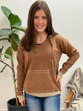 Cocoa Soft Knit Hoodie