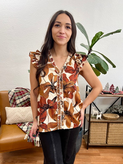 Amber Floral Blouse