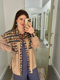 Taupe Vintage Shacket