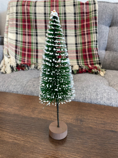 Snowy Bottle Brush Tree