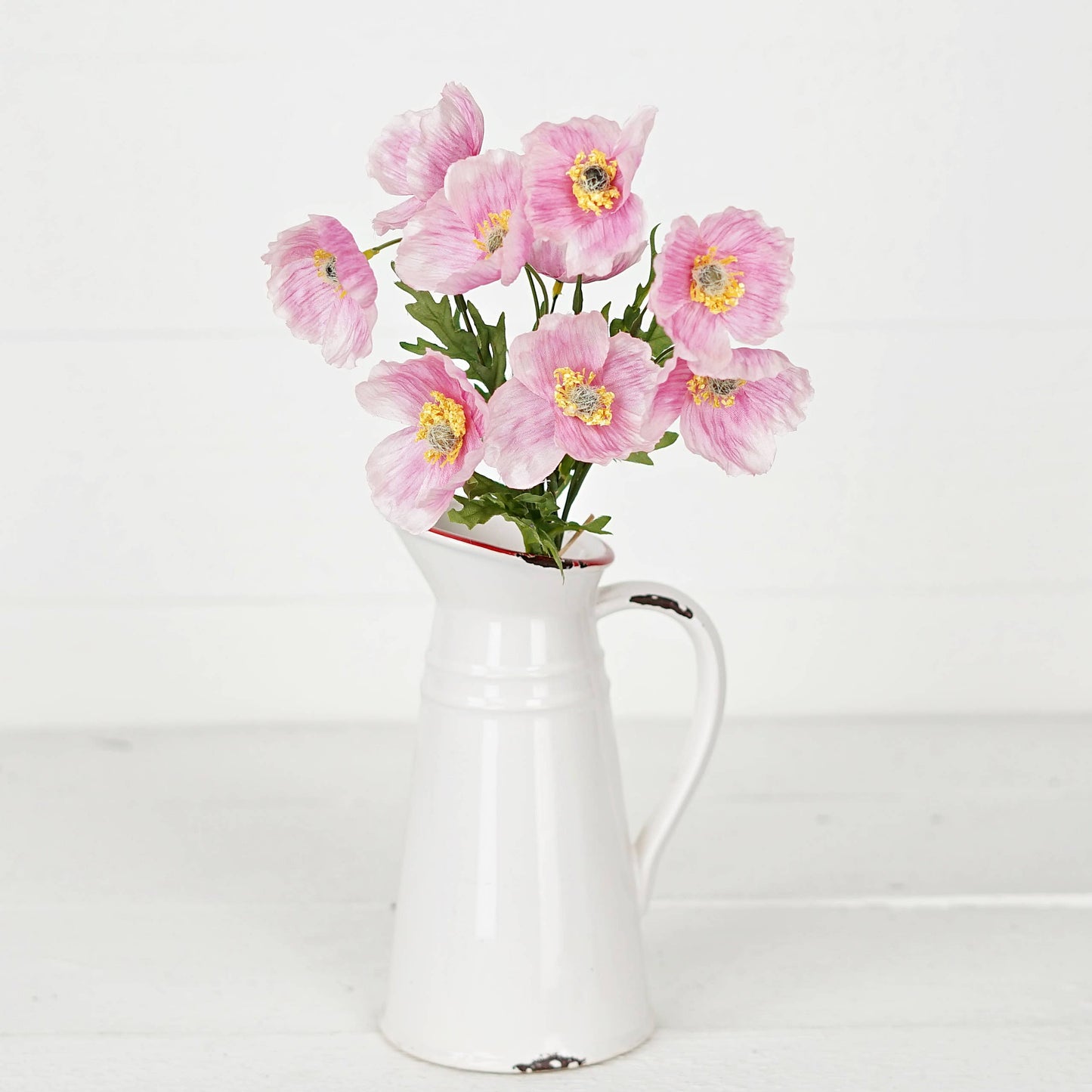 Pink Poppy Bundle of 3 Stems - Terra Cottage