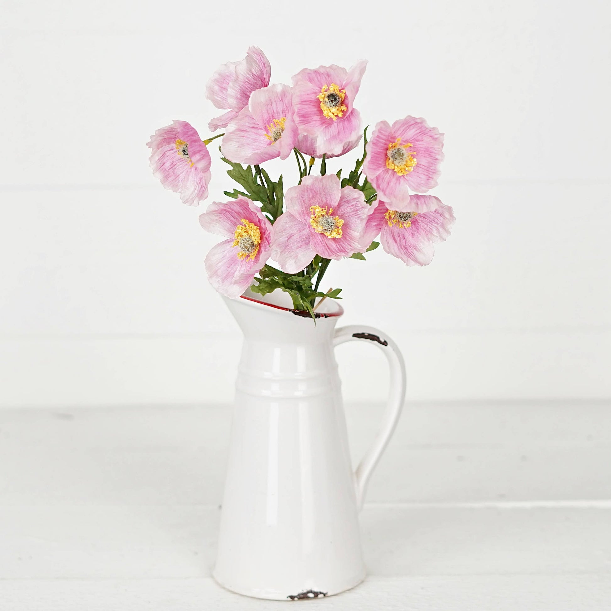Pink Poppy Bundle of 3 Stems - Terra Cottage
