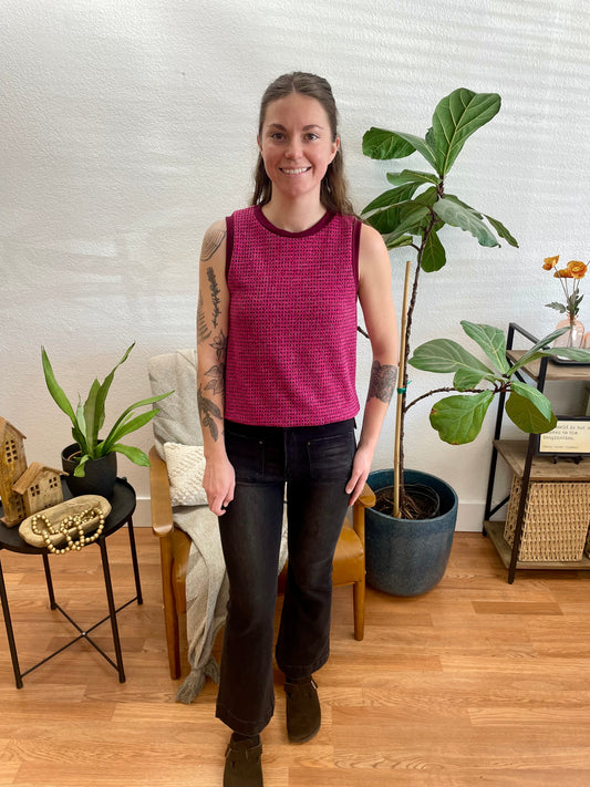 Risen Black Patch Pocket Ankle Flare Jeans