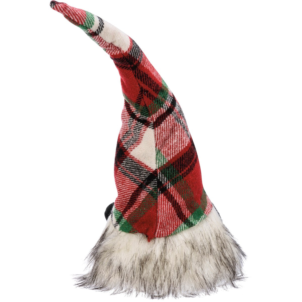 Christmas Plaid Gnome With Hanging Legs