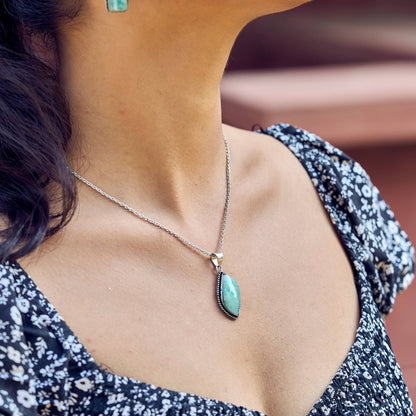 Handcrafted Amazonite Necklace