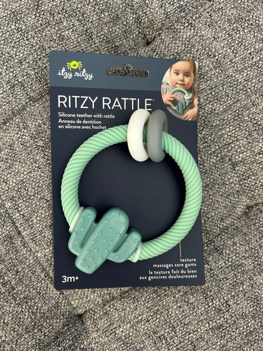 Cactus Baby Teether Rattles