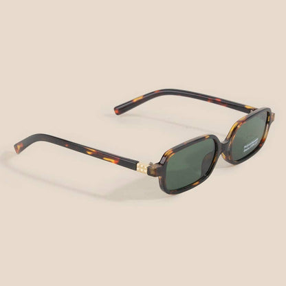 Classic Rectangle Lens Sunglasses - Terra Cottage