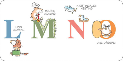 A to Z by Sandra Boynton -  Board Book