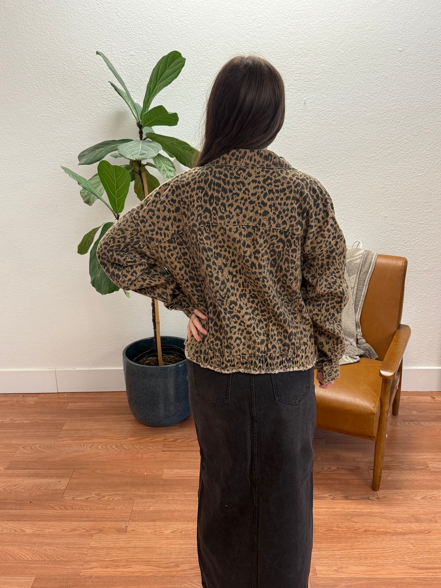 Leopard Print Jacket