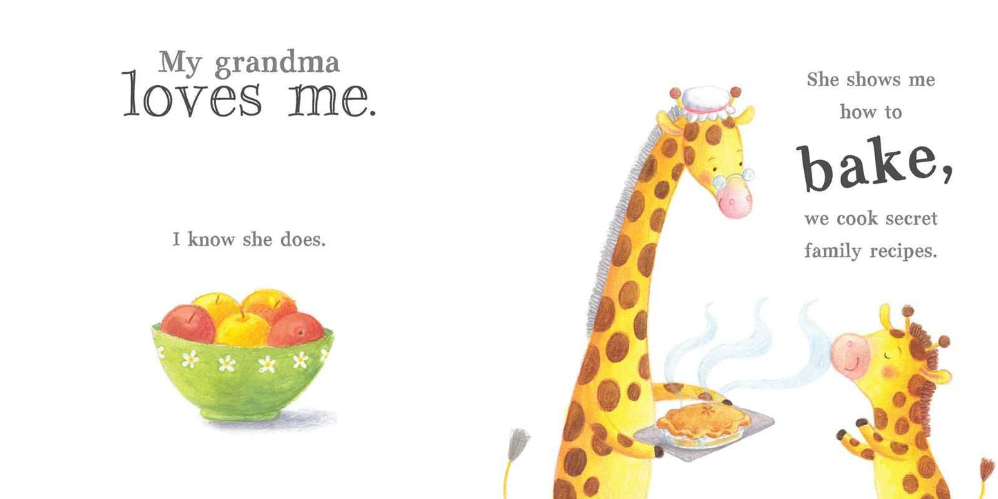 My Grandma Loves Me Board Book