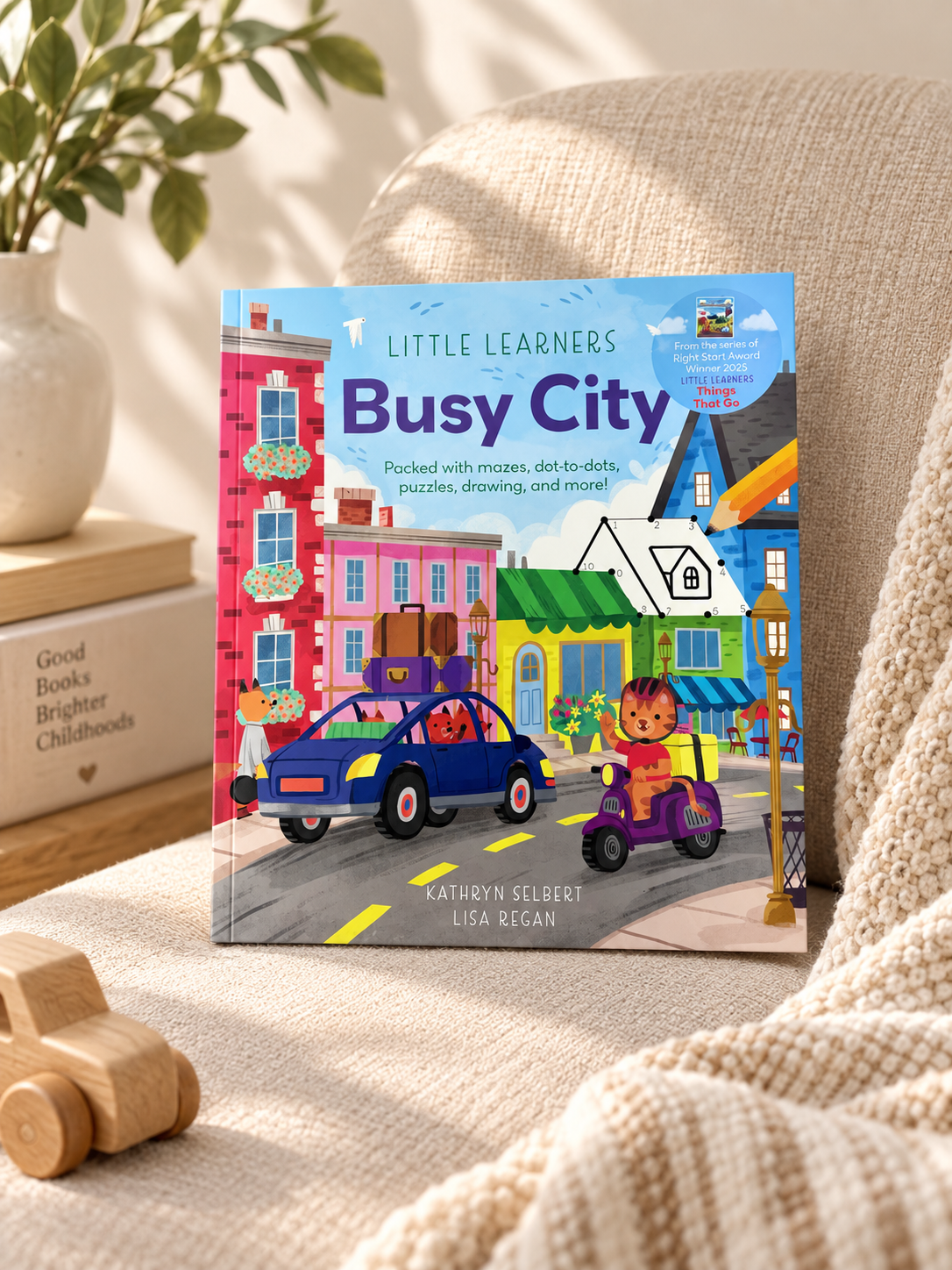 Busy City Activity Book for Kids