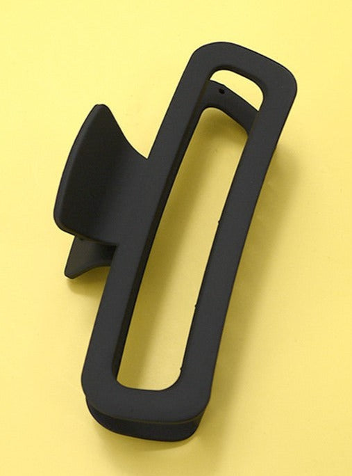 Black Rounded Extra Large Claw Clip