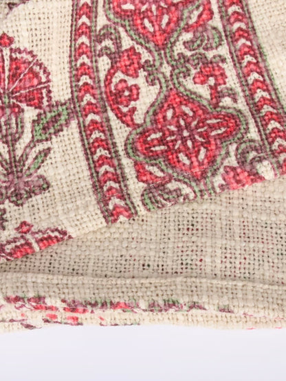 Country Floral Throw Blanket