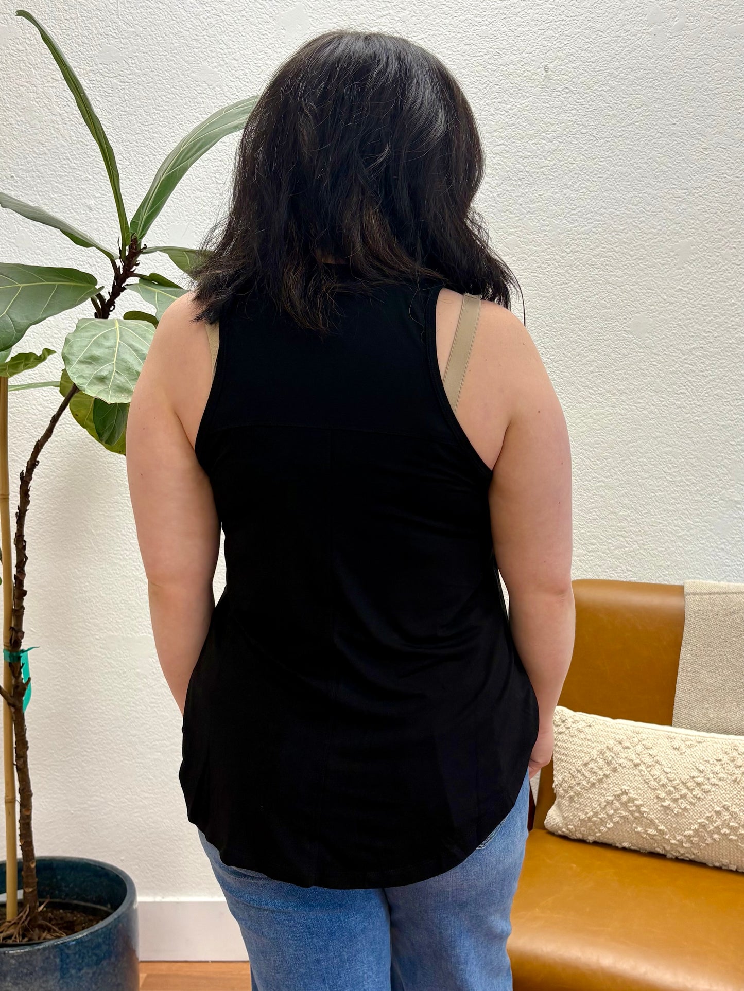 Black Soft Core Tank