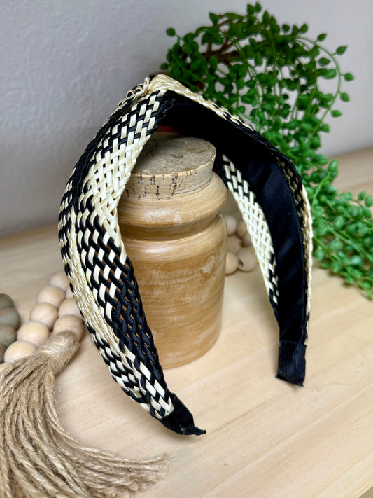 Black Woven Headband