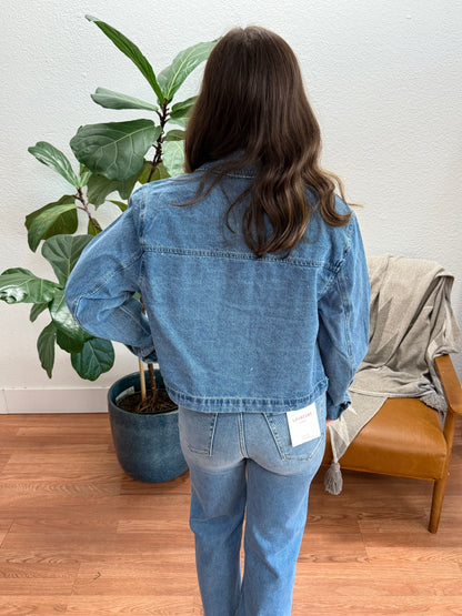 Denim Short Jacket