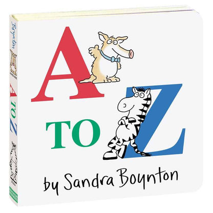 A to Z by Sandra Boynton -  Board Book