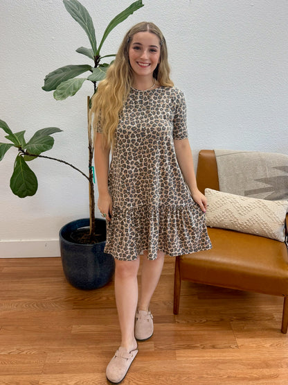 Leopard Tunic Dress