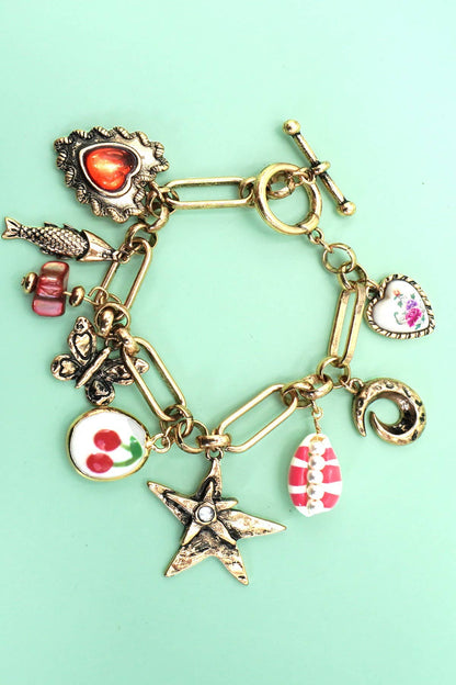 Cherry Charm Bracelet