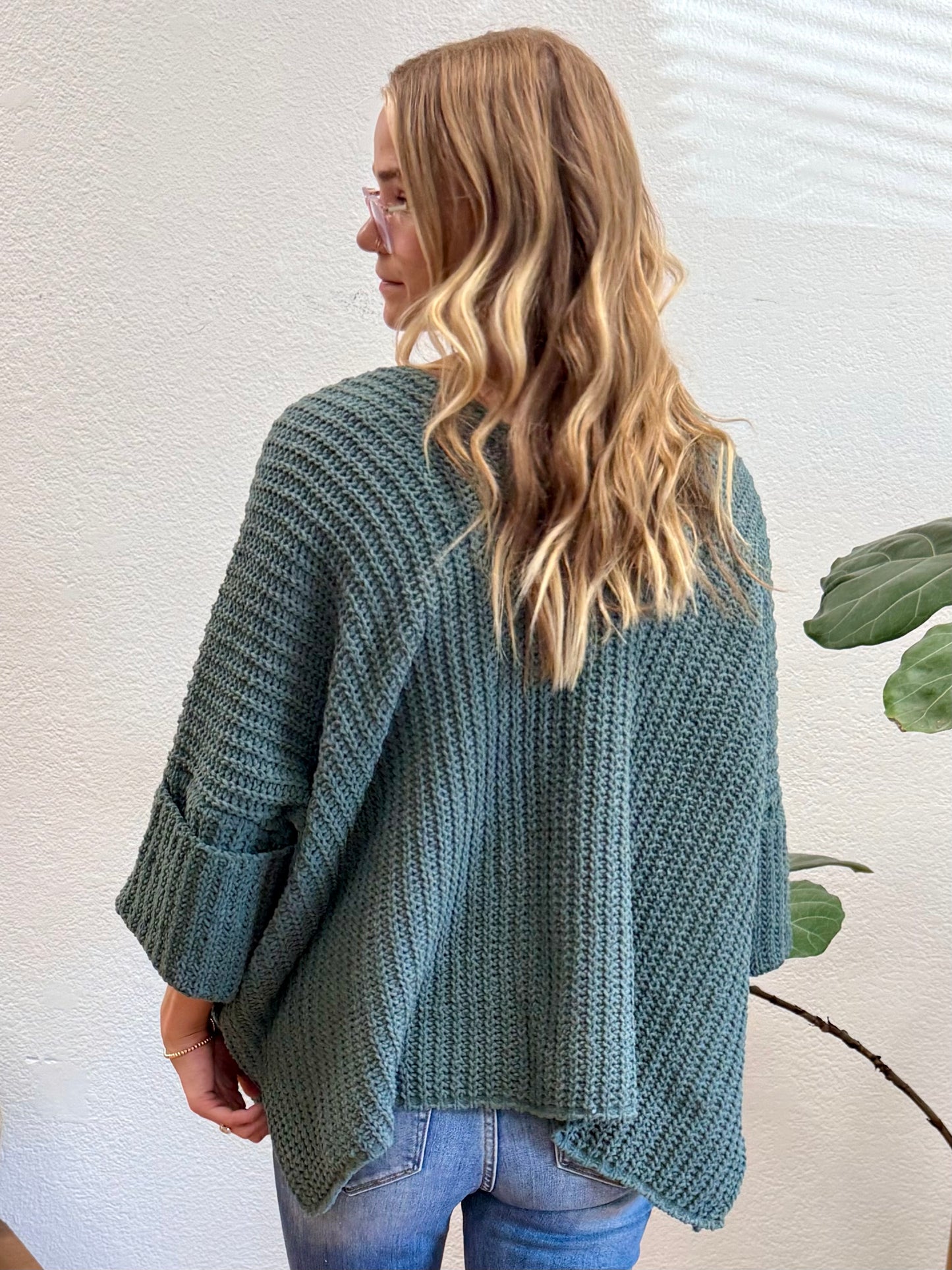 Jade Oversized Cardigan