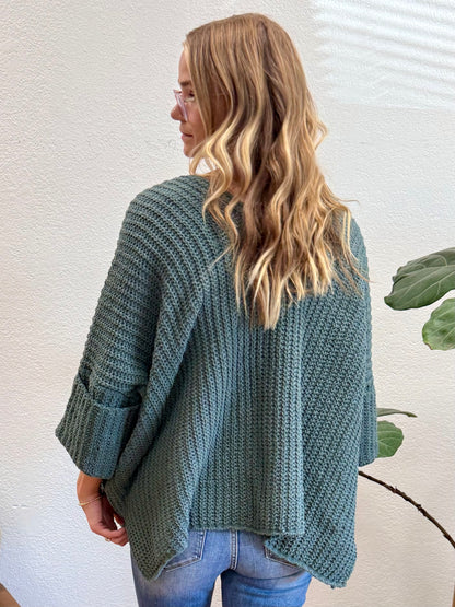 Jade Oversized Cardigan