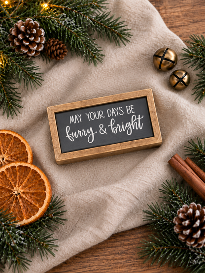 Mini Holiday Box Signs