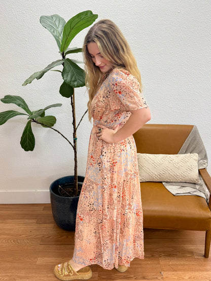 Blush Floral Dress