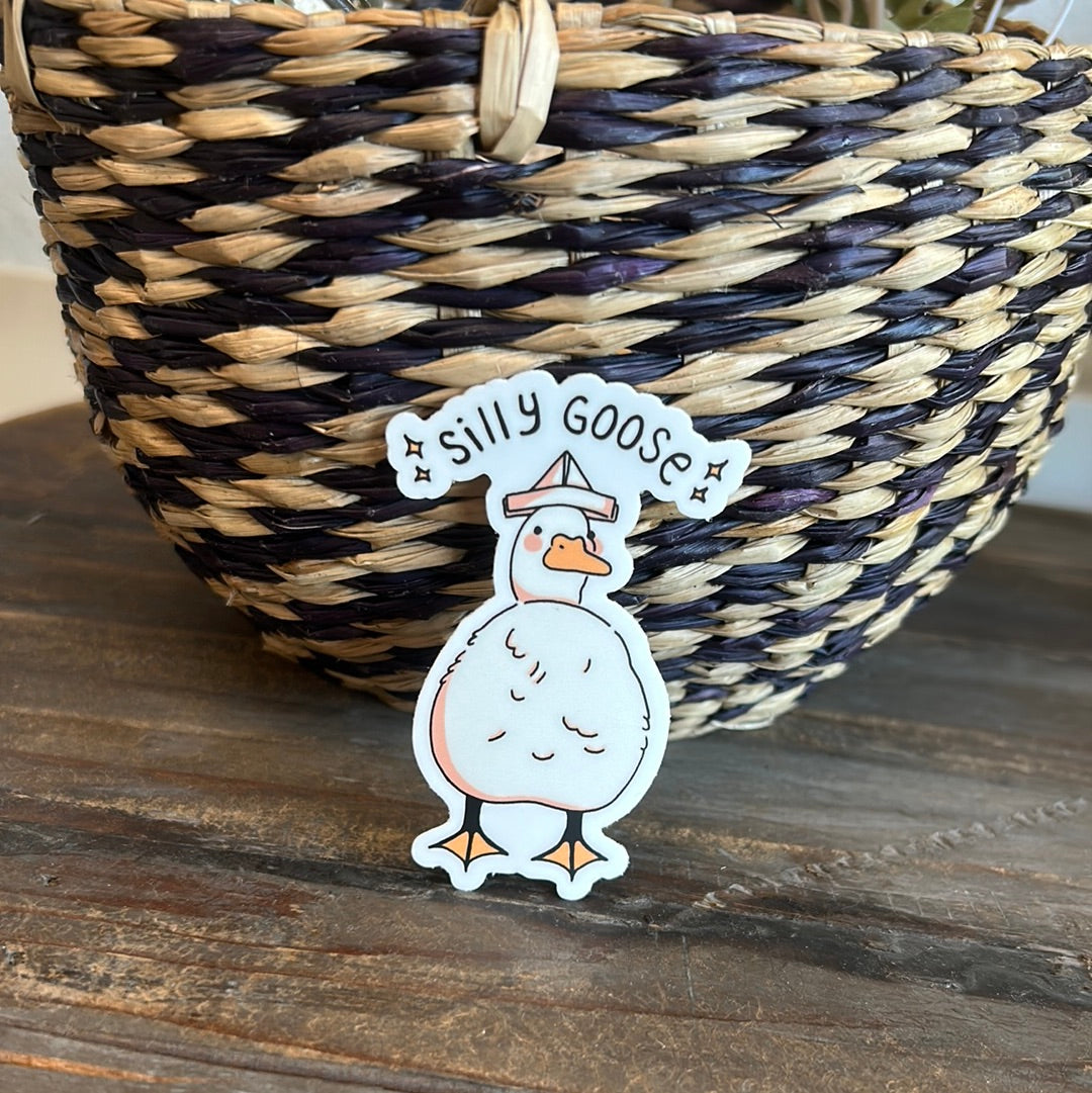 Silly Goose Sticker