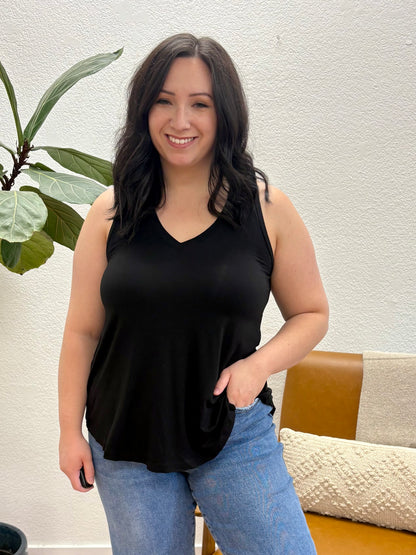 Black Soft Core Tank
