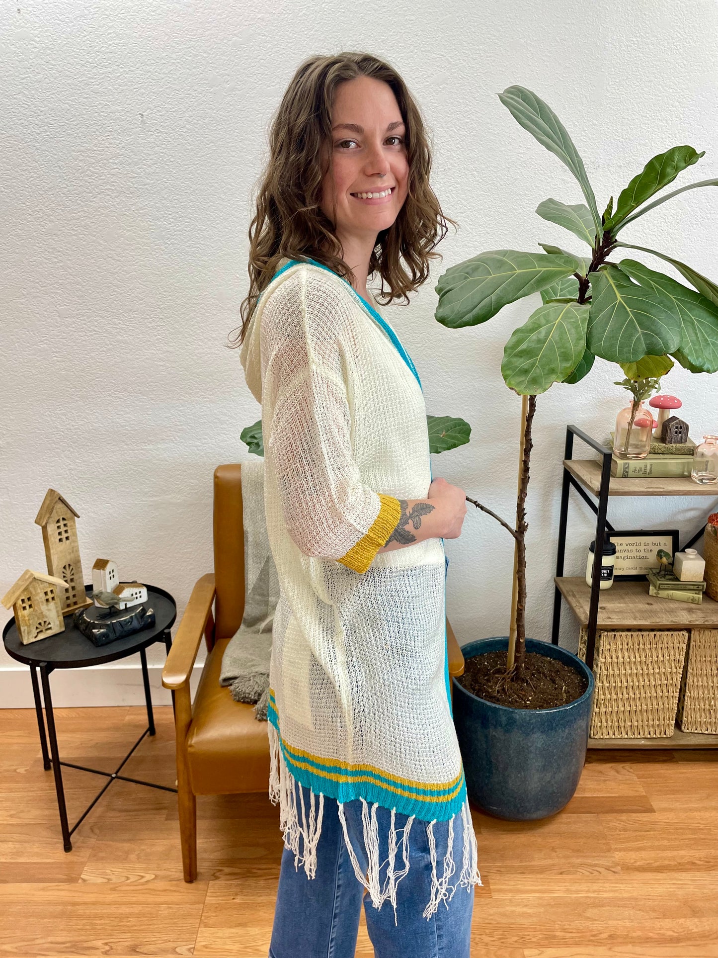 Beach Spring Cardigan - Terra Cottage