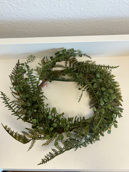 Mixed Greens Wreath