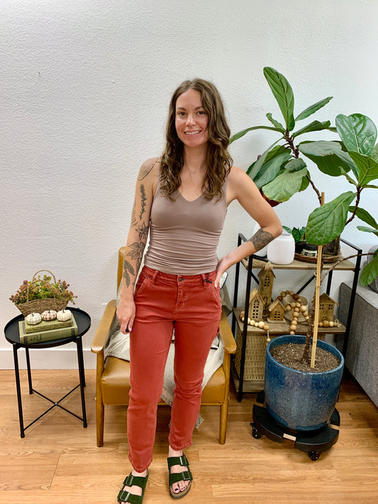 Mica Rust Utility Pants