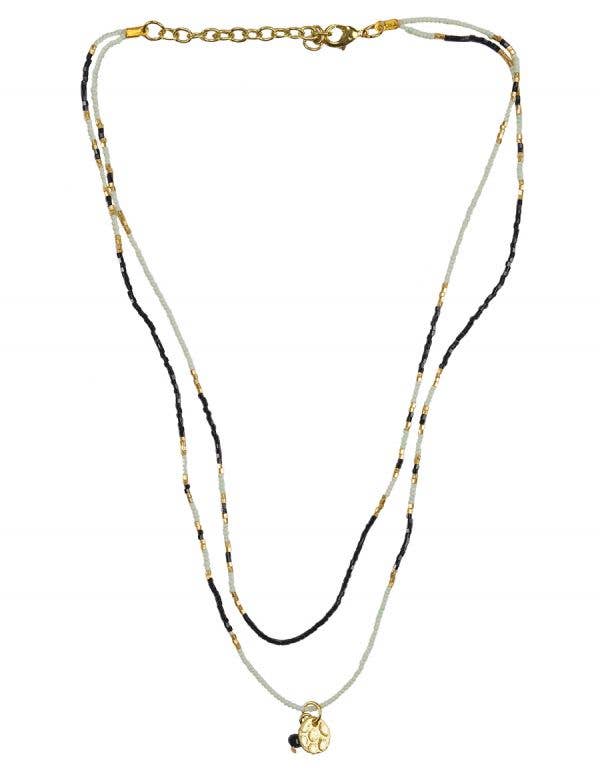 Beaded Layered Necklace