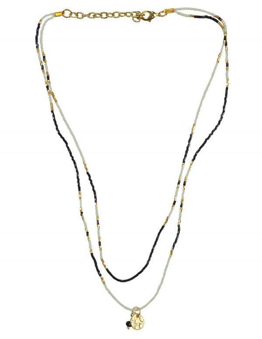 Beaded Layered Necklace