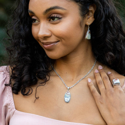 Handcrafted Crazy Lace Agate Necklace