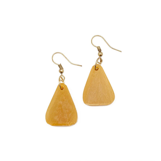 Omala Citrus Sunshine Collection Earrings -Rounded Triangles