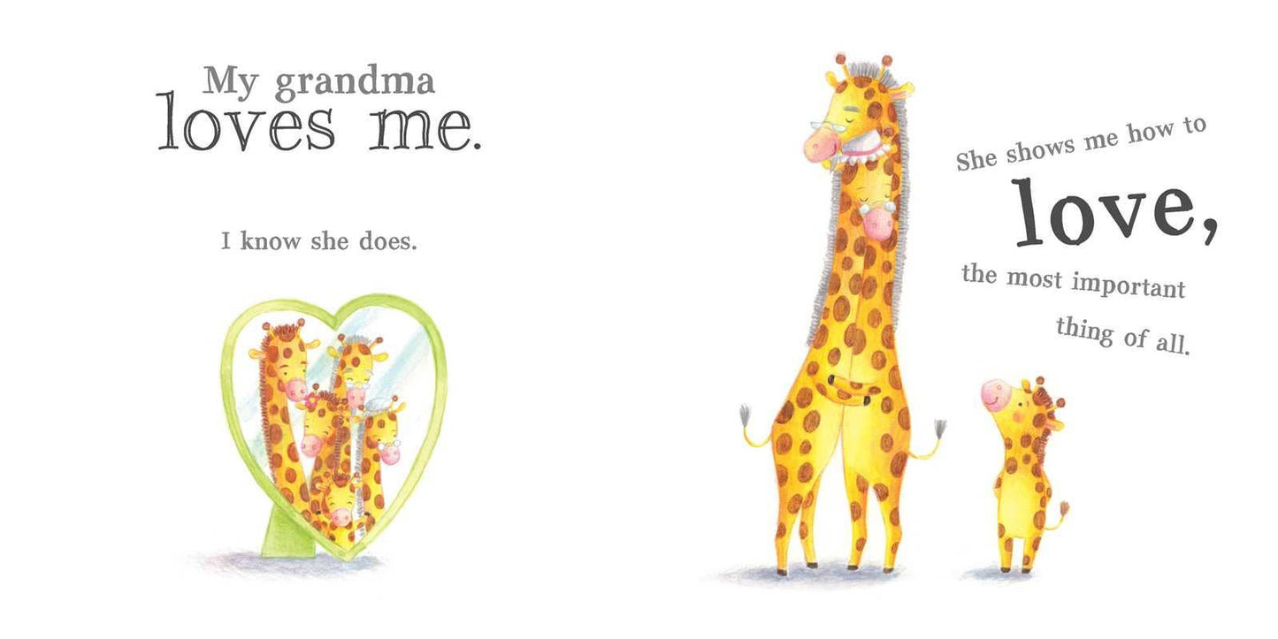 My Grandma Loves Me Board Book