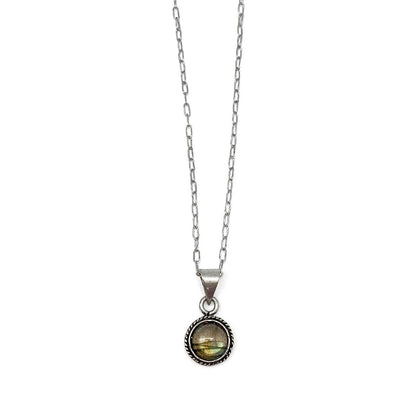 Handcrafted Semiprecious Necklace - Labradorite