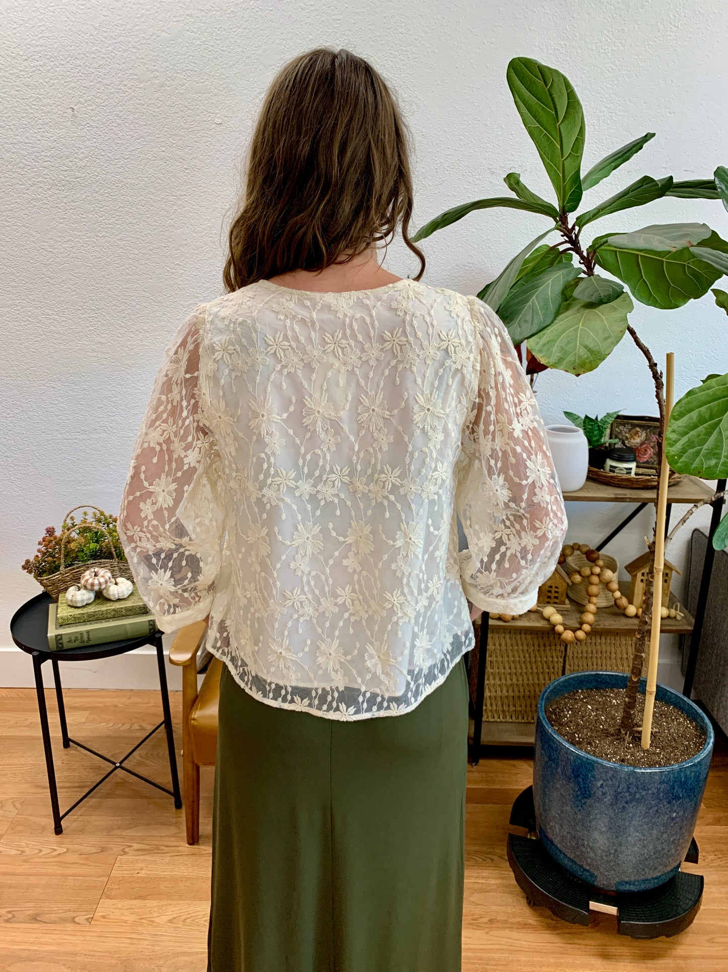 Cream Daisy Dreams Top
