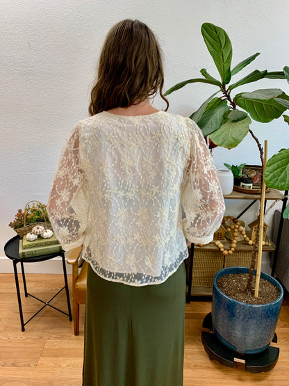 Cream Daisy Dreams Top