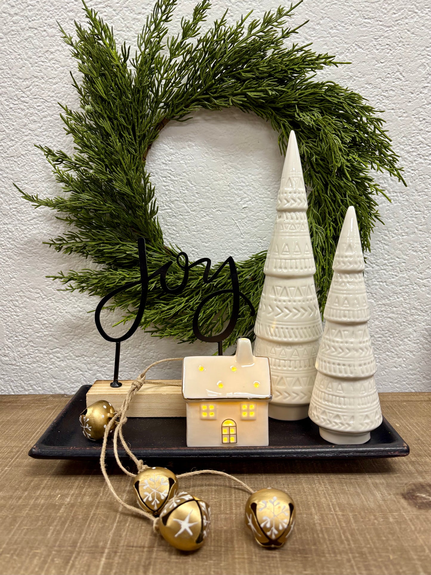 Embossed Ceramic Trees