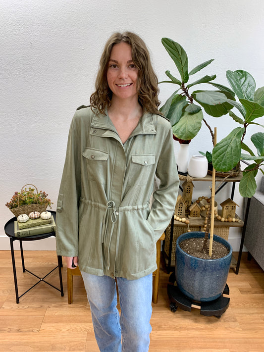 Sage Safari Jacket