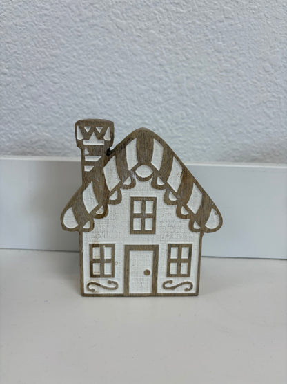Candy Cane Lane Wood Houses