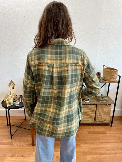 Green Button Up Jacket